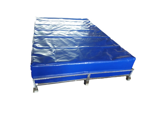 Regenschutzabdeckung Weichbodenmatte