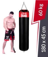 Boxsack Kolos 180 x 45 cm 60 kg schwarz-Rot