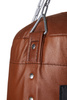 Premium Boxsack aus echtem Leder 100 x 35 cm 25 kg braun