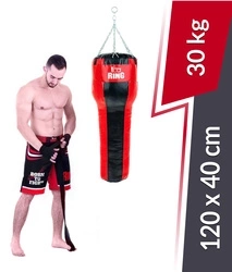 Haken-Boxsack – perfekt für das Training von Aufwärtshaken und Körperschlägen 120 x 40 cm 30 kg