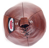 Boxbirne aus Echtleder – 2 kg Trainingsball für Reflex & Schnelligkeit
