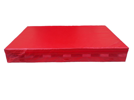 Weichbodenmatte 300 x 200 x 40 cm aus PVC, rot
