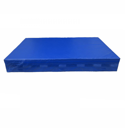 Weichbodenmatte 300 x 200 x 40 cm aus PVC, blau