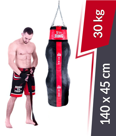 Professioneller Boxsack, speziell für MMA-Training 140 x 45 cm 30 kg