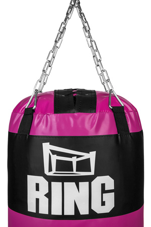 Boxsack Super 140 x 35 cm 40 kg – Rosa-Schwarz 