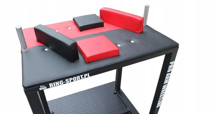 Armwrestling-Tisch Echtleder – Modell „Wettkampf Pro”