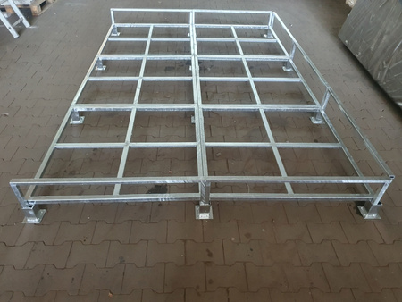 Stahlrahmen für Weichbodenmatte 300 x 200 cm