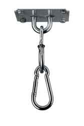 Kleine Deckenhalterung mit Wirbel für Boxsack