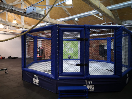 Professioneller MMA-Käfig mit Podest 10 x 10 m