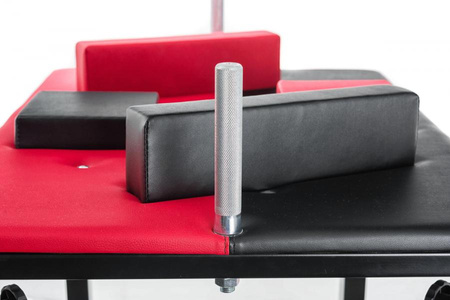 Klappbarer Armwrestling-Tisch mit Stahlplatte und synthetischem Leder von RING