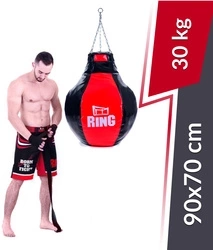 Boxsack GIGANT Birnenform – 30 kg schwer, gefüllt – für Kraft- & Techniktraining