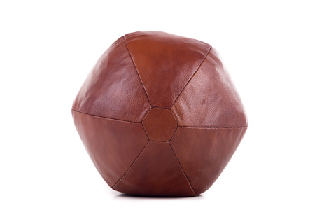 Boxbirne aus Echtleder – 5 kg Braun Trainingsball für Reflex & Schnelligkeit
