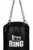 Schwerer Boxsack für Training 130 x 30 cm – gefüllt mit Gummigranulat, 60 kg
