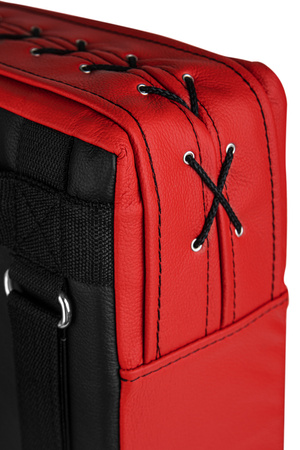 Gerades Trainingspad 75 × 35 × 15 cm Echtes Leder