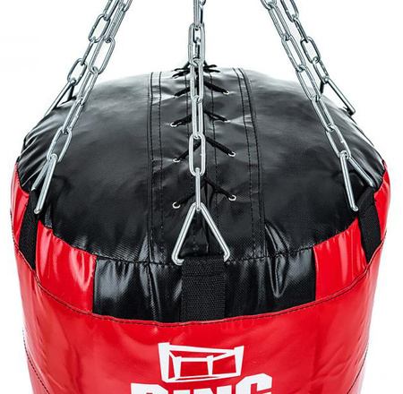 Haken-Boxsack – perfekt für das Training von Aufwärtshaken und Körperschlägen 120 x 40 cm 30 kg