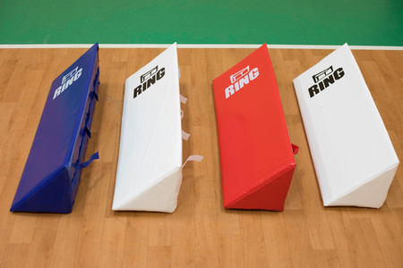 Professionelle Ring-Ecke für Boxringe FULL COLOR mit Aufdruck.