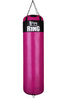 Boxsack Super 130 x 35 cm, 30 kg – Rosa-Schwarz