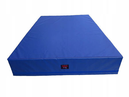Weichbodenmatte 300 x 200 x 40 cm aus PVC, blau