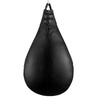 Boxbirne aus Echtleder – 5 kg Schwarz Trainingsball für Reflex & Schnelligkeit