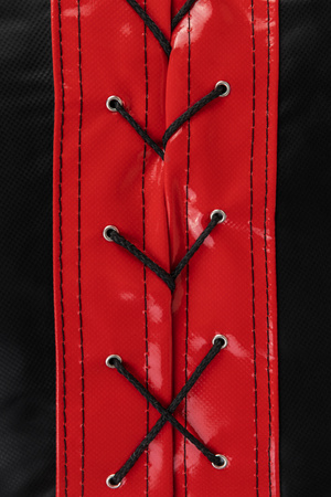 Boxsack Kolos 150 x 45 cm ungefüllt schwarz-rot