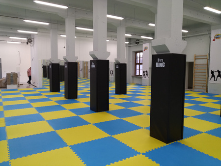 Schutzpolster für Pfosten und Säulen