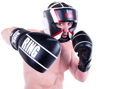 Boxhandschuhe "Competition" aus Echtleder Model "Competition" Black