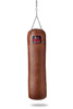 Premium Boxsack aus echtem Leder 120 x 35 cm 30 kg braun