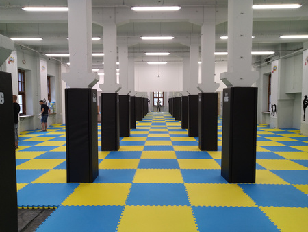 Schutzpolster für Pfosten und Säulen