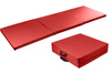 Faltbare Gymnastikmatte 180 x 60 x 5 cm – Rot, Plawil-Material