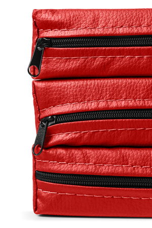 Faltbare Gymnastikmatte 180 x 60 x 5 cm – Rot, Plawil-Material