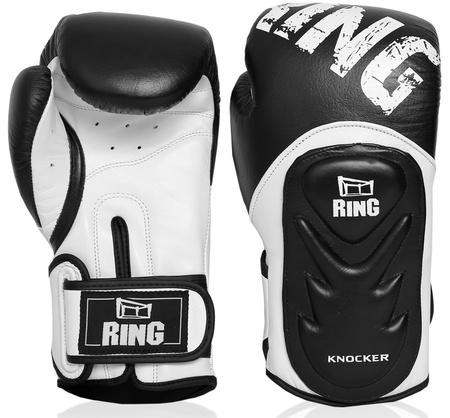 Boxhandschuhe aus Echtleder. "Knocker" 
